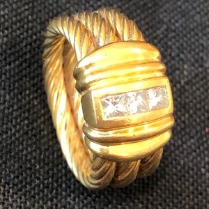 PHILIPPE CHARRIOL MEN’s DIAMOND RING.